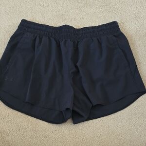 Under Armour Women's Black Athletic Shorts, Women's Size XL